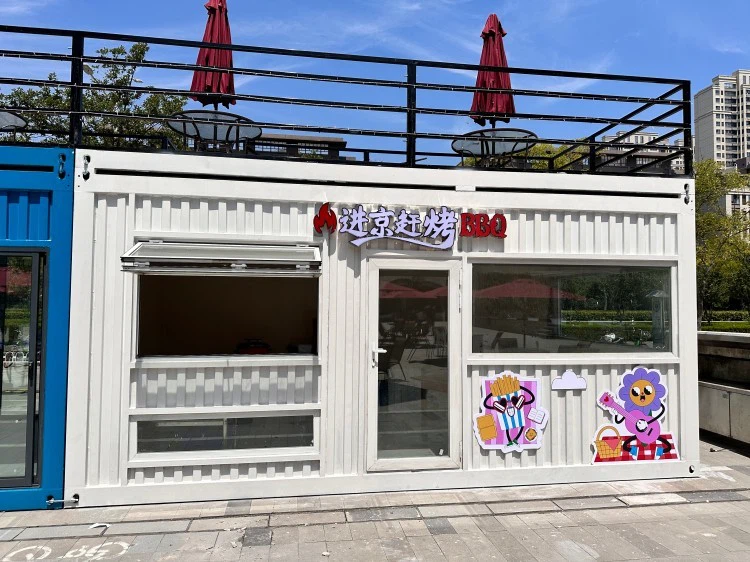 Using Container Structures, We Can Create A Commercial Kiosk / Pop-up Store / Mobile Shop That Can Be Moved And Deployed Quickly At Any Time.